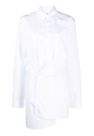 Off-White asymmetric cotton shirtdress