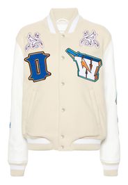 Off-White Tunderbolt bomber jacket - Neutrals