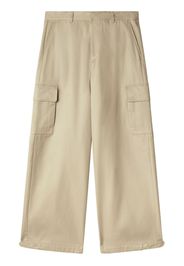 Off-White wide-leg cargo trousers - Neutrals