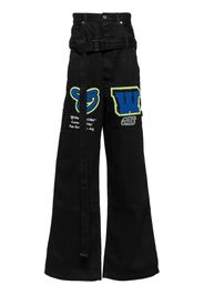 Off-White Vars Hamer wide-leg jeans - Black