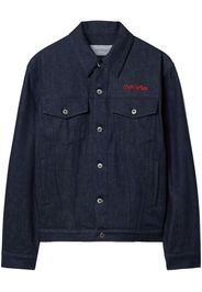 Off-White Script Skate denim jacket - Blue