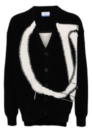 Off-White wool cardigan - Black
