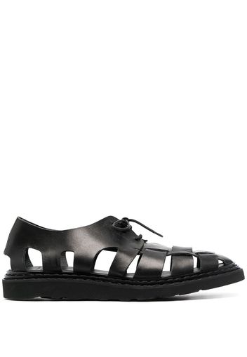 Officine Creative Lyndon 1 cut-out sandals - Black