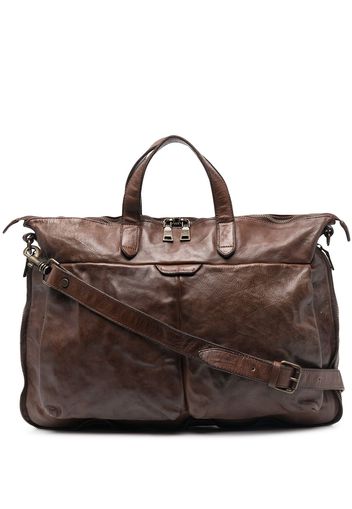 Officine Creative Helmet 29 buffalo leather bag - Brown