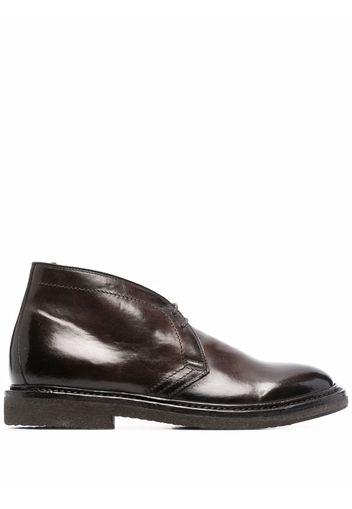 Officine Creative Hopkins leather boots - Brown
