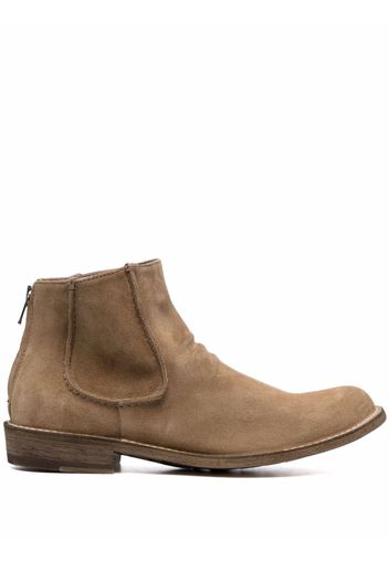 Officine Creative seam detail suede chelsea boots - Neutrals