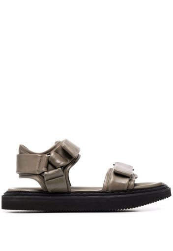 Officine Creative touch-strap sandals - Green