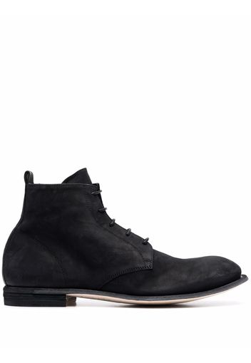 Officine Creative Durga 002 lace-up boots - Black