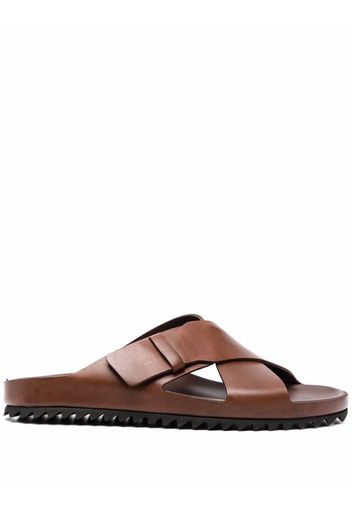 Officine Creative Agora crossover-strap sandals - Brown