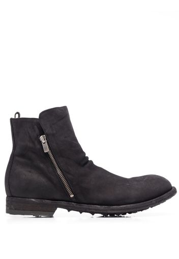 Officine Creative Arbus zipped boots - Black