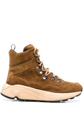 Officine Creative Sphyke suede boots - Brown