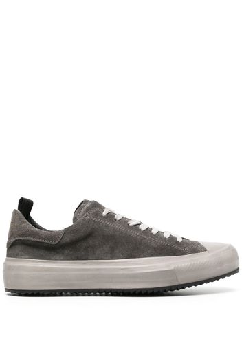 Officine Creative Frida calf-suede sneakers - Grey