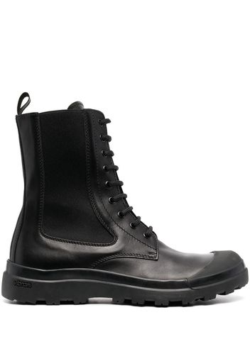 Officine Creative Pallet leather ankle boots - Black