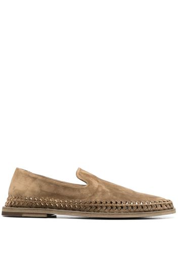 Officine Creative Miles suede loafers - Neutrals