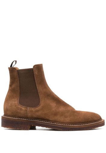 Officine Creative suede Chelsea boots - Brown