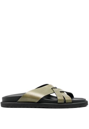 Officine Creative Charrat leather sandals - Green