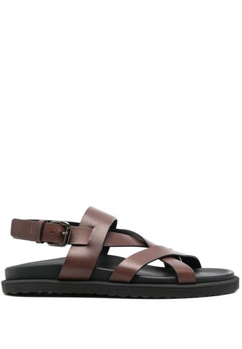 Officine Creative Charrat leather sandals - Brown