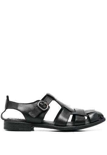 Officine Creative Chronicle leather sandals - Black