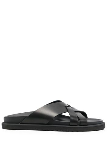 Officine Creative Charrat crossover sandals - Black