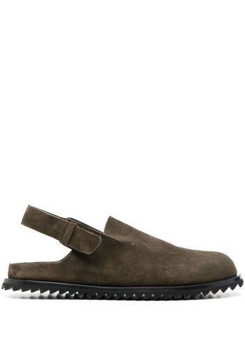 Officine Creative Introspectus suede sandals - Green