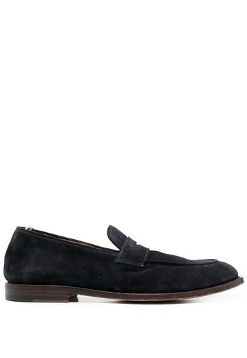 Officine Creative suede penny loafers - Blue