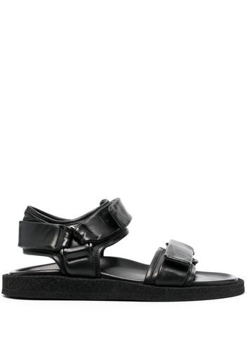 Officine Creative strap-detail leather sandals - Black