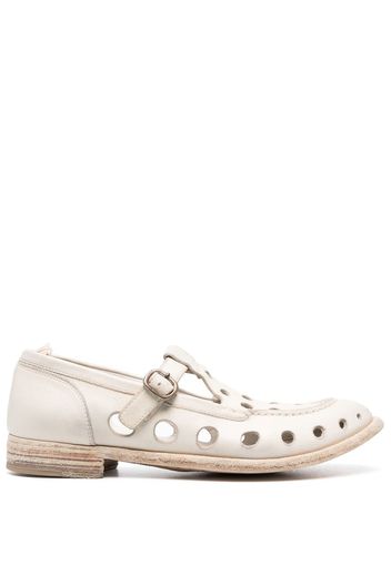 Officine Creative Lexi leather loafers - White