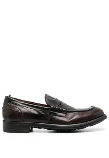 Officine Creative Chronicle 056 leather loafers - Brown