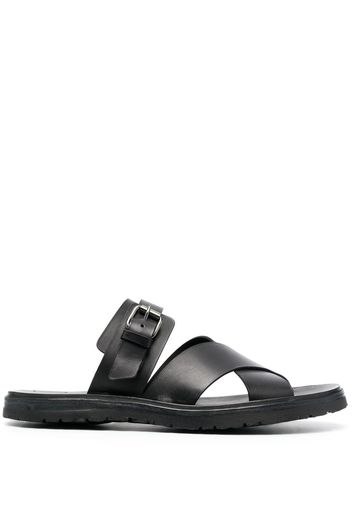 Officine Creative Chios 008 leather sandals - Black