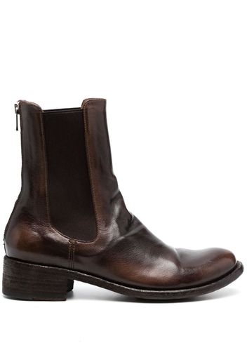 Officine Creative Lison 017 leather ankle boots - Brown