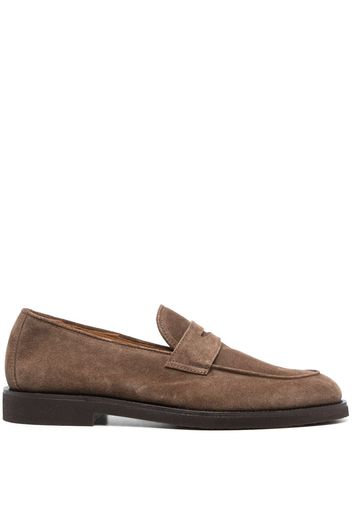 Officine Creative Opera Flexi 101 suede loafers - Brown