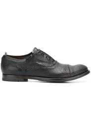 Officine Creative lace fastening loafers - Brown