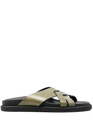 Officine Creative Charrat leather sandals - Green