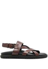 Officine Creative Charrat leather sandals - Brown