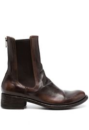 Officine Creative Lison 017 leather ankle boots - Brown