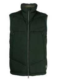 Orlebar Brown quilted zip-up gilet - Green