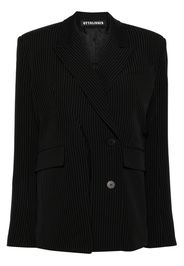 Ottolinger Signature Split Pinstripe blazer - Black