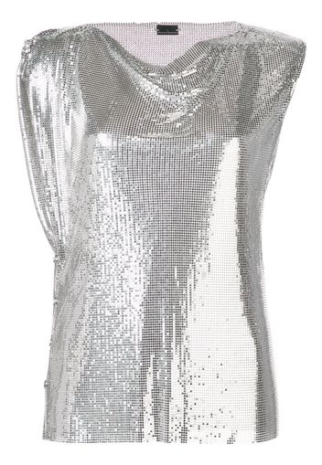 Paco Rabanne disco top - Silver