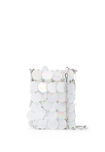 paillette-embellished shoulder bag