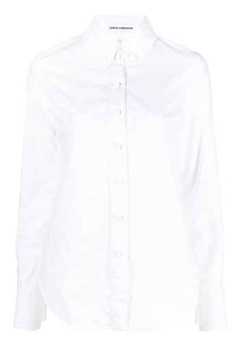 Paco Rabanne button-down organic cotton shirt - White