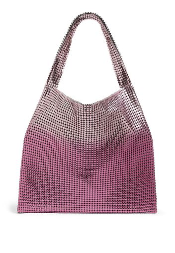 Paco Rabanne Pixel metallic tote bag - Pink
