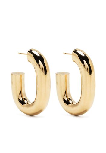 Paco Rabanne XL Link hoop earrings - Gold