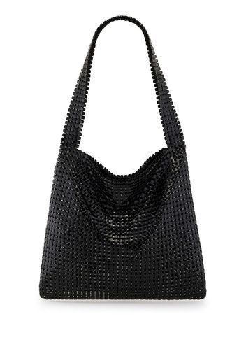 Paco Rabanne Pixel mesh shoulder bag - Black
