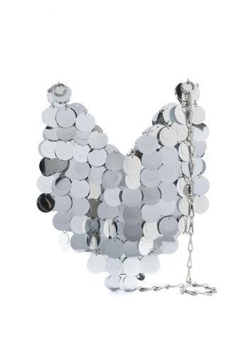 Paco Rabanne sequins shoulder bag - Silver