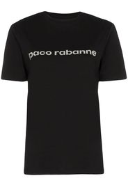 Paco Rabanne logo print T-shirt - Black
