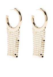 Paco Rabanne Pixel hoop earrings - Gold