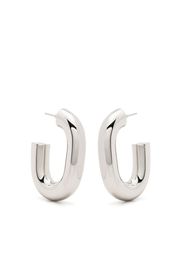 Paco Rabanne XL Link hoop earrings - Silver