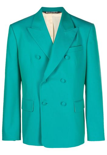 Palm Angels double-breasted blazer - Blue