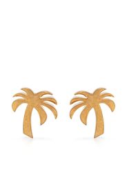 Palm Angels palm tree earrings - Gold