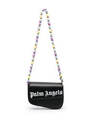 Palm Angels Crash bead-embellished shoulder bag - Black